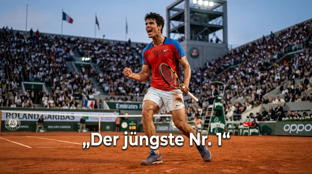 carlos alcaraz weltranglistenerster grand slam bild