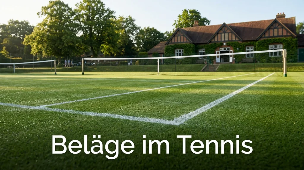 rasen hartplatz belaege herrentennis bild