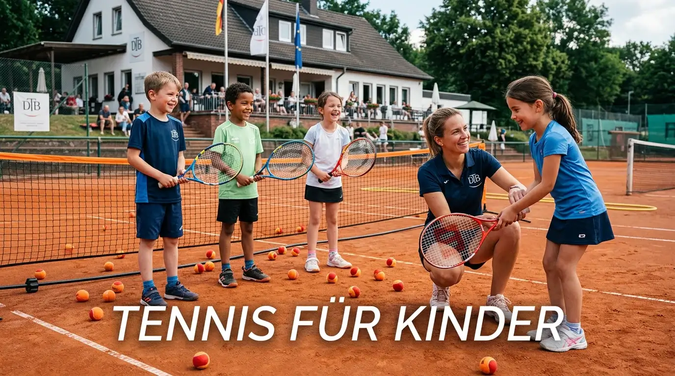 tennis kinder einstieg foerderung dtb bild